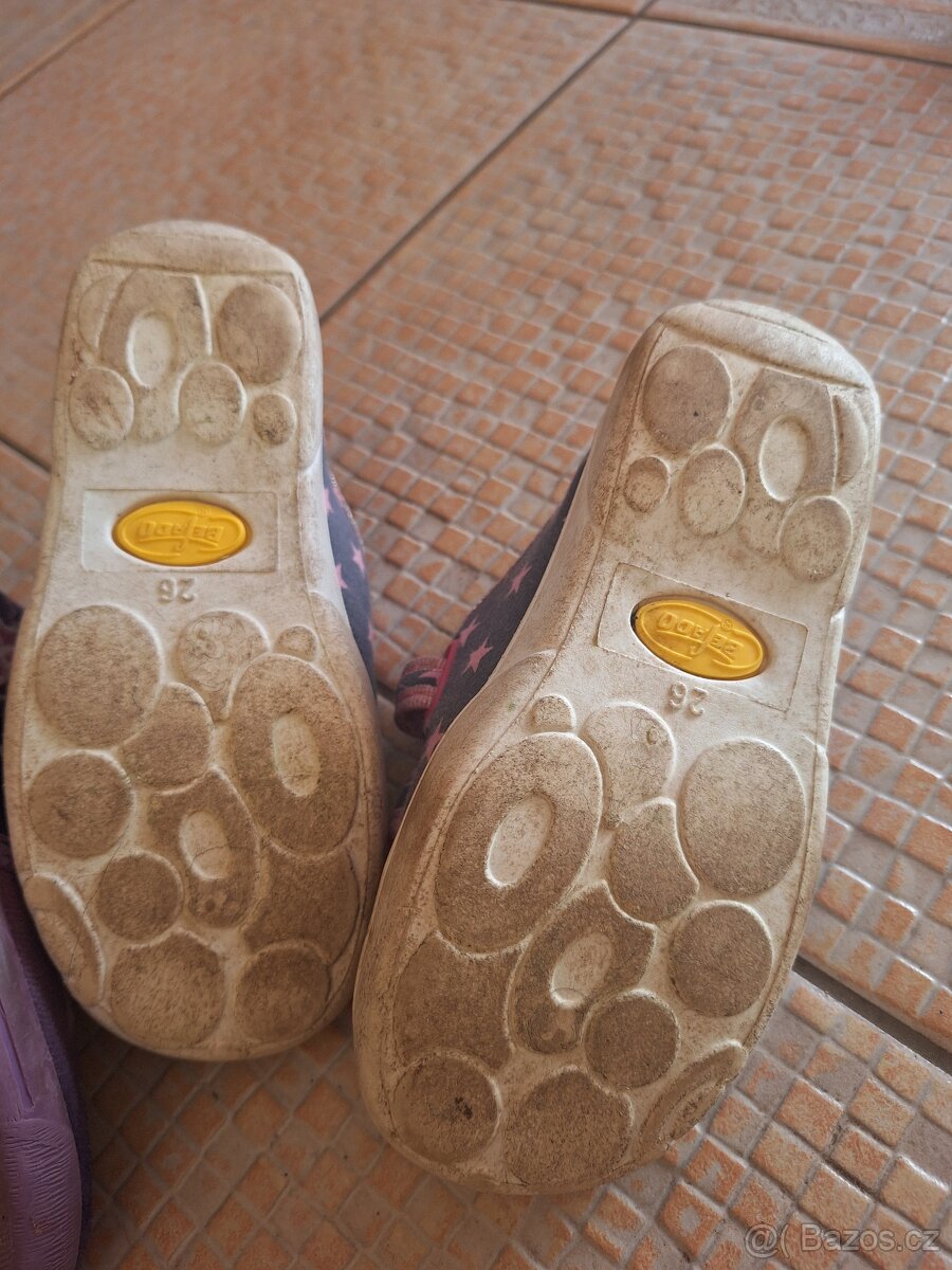Bačkory a plátěné boty vel. 26, 27 - 4