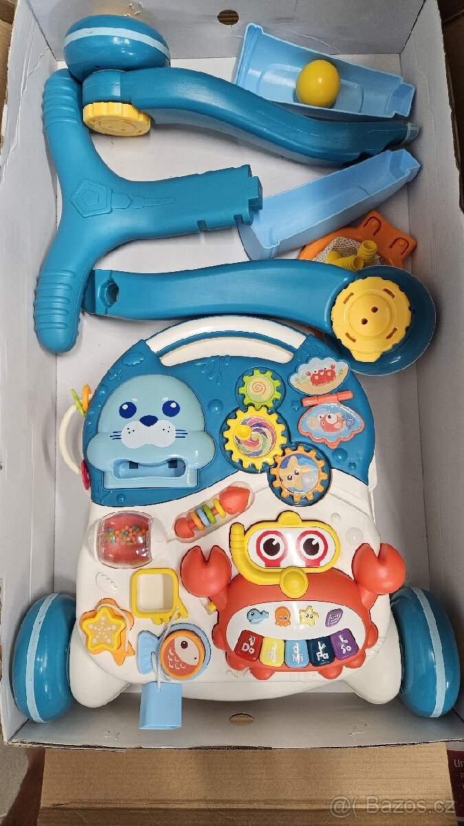 Edukativní chodítko a stoleček 2v1 - 4