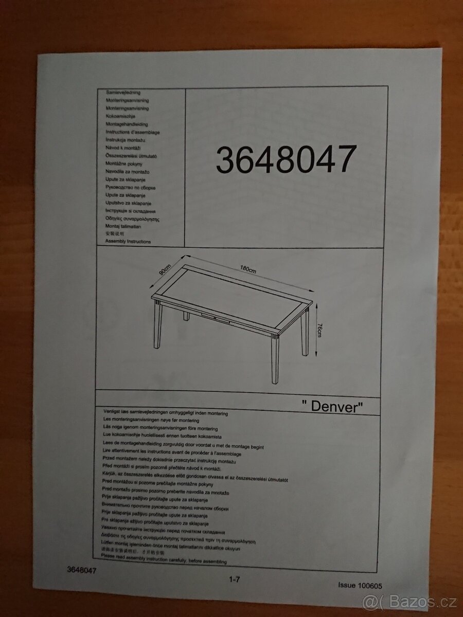 Jídelní sestava Denver - 4