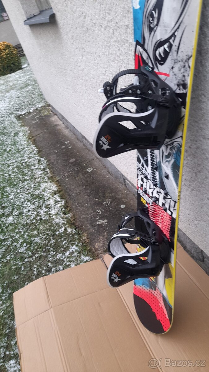 Kvalitní snowboard Firefly 140 cm - 4