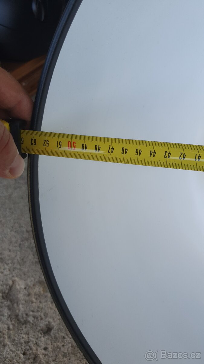 POSLEDNÍ KUS. Svítidlo - klobouk, kovový lakovaný, 53cm - 4