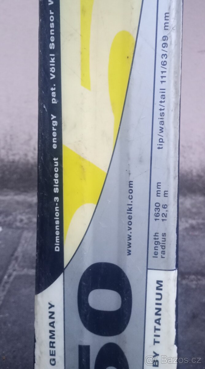 Prodám pěkné lyže 400,-Kč - 4