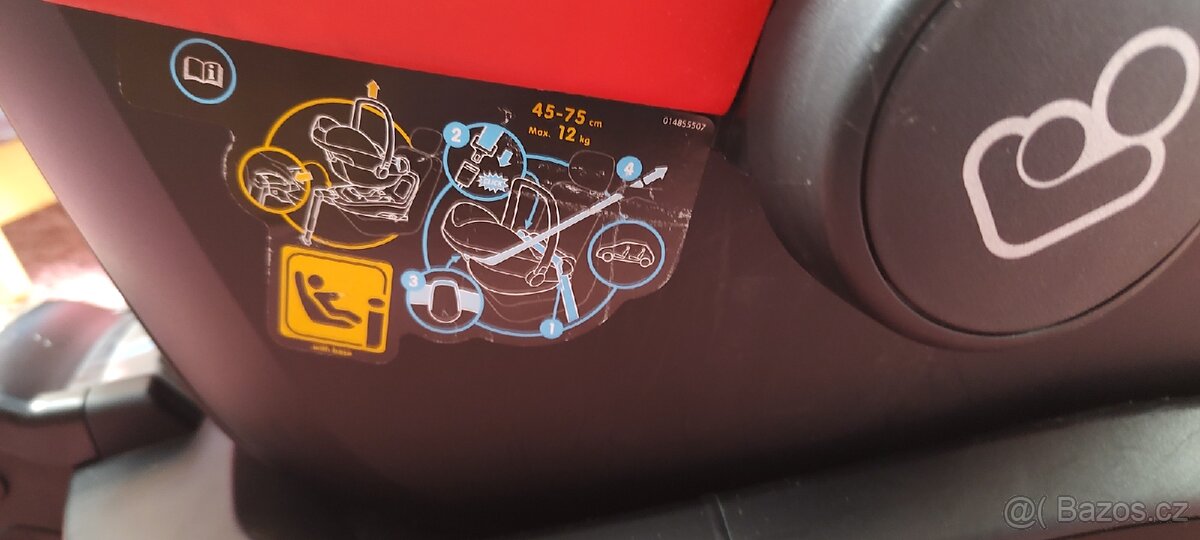 Autosedačka/vajíčko Maxi Cosi se základnou - 4