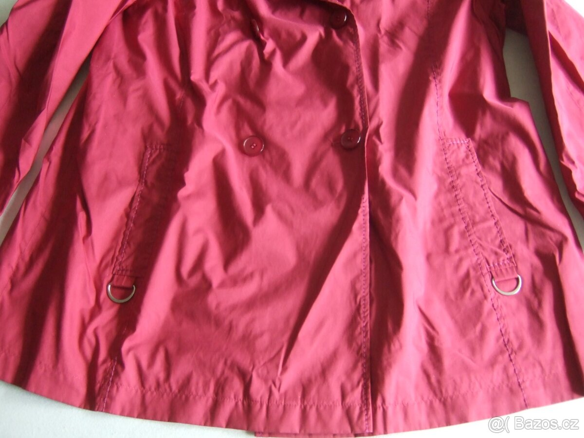 Kabátek vínový - 4