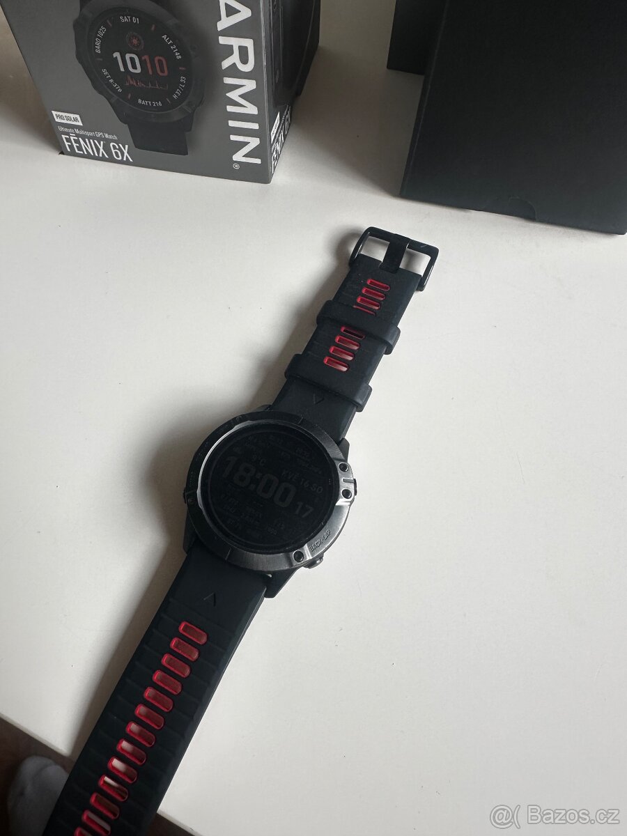 Garmin fenix6X PRO Solar, Titanium Carbon grey - 4