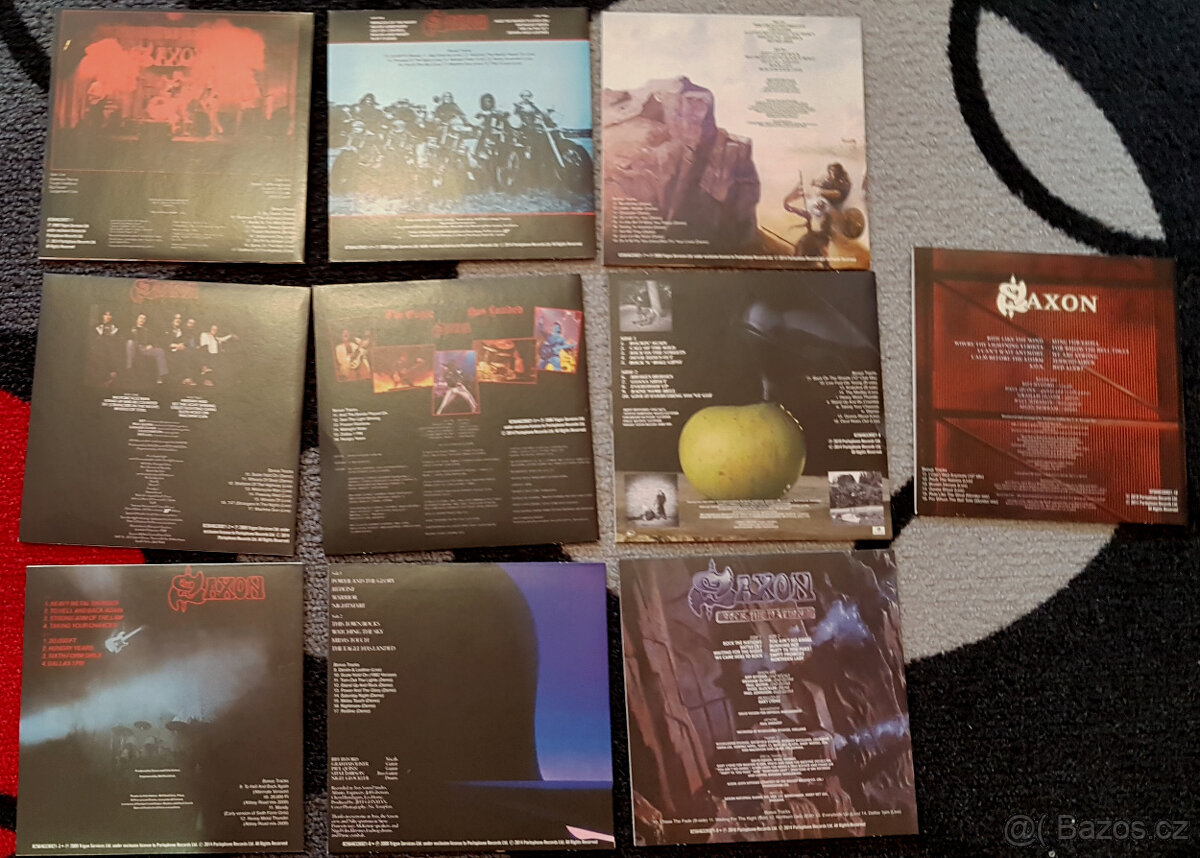 Saxon komplet set 79-88 - 4