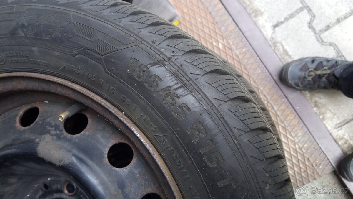 Kola zimní 185/65-15 disk citroen - 4