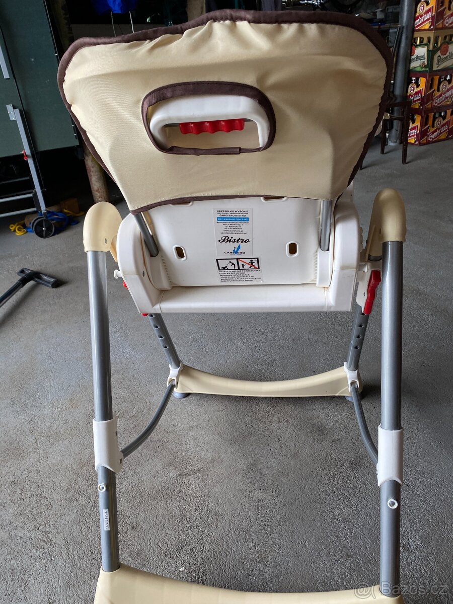 Jídelní židlička Caretero Bistro - 4