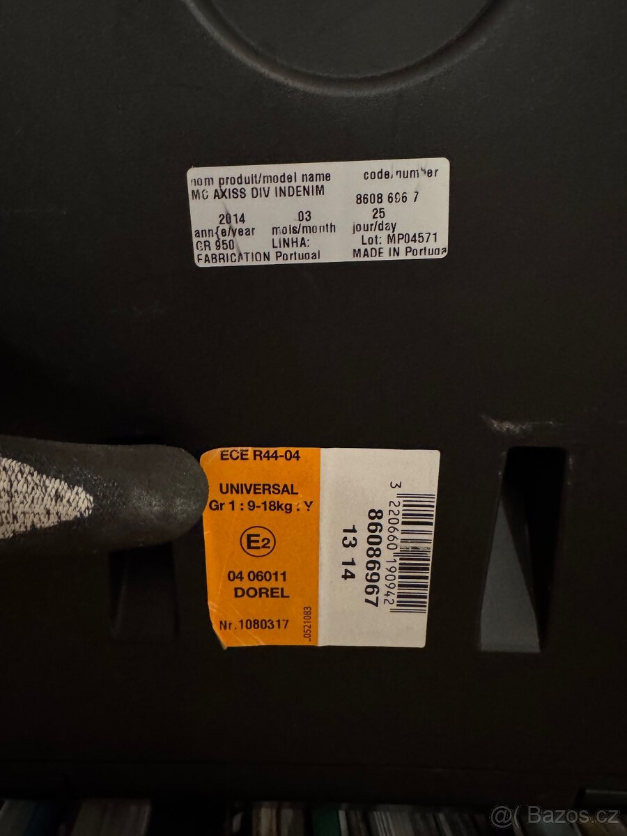 Maxi-Cosi Axiss - dětská otočná autosedačka - 4