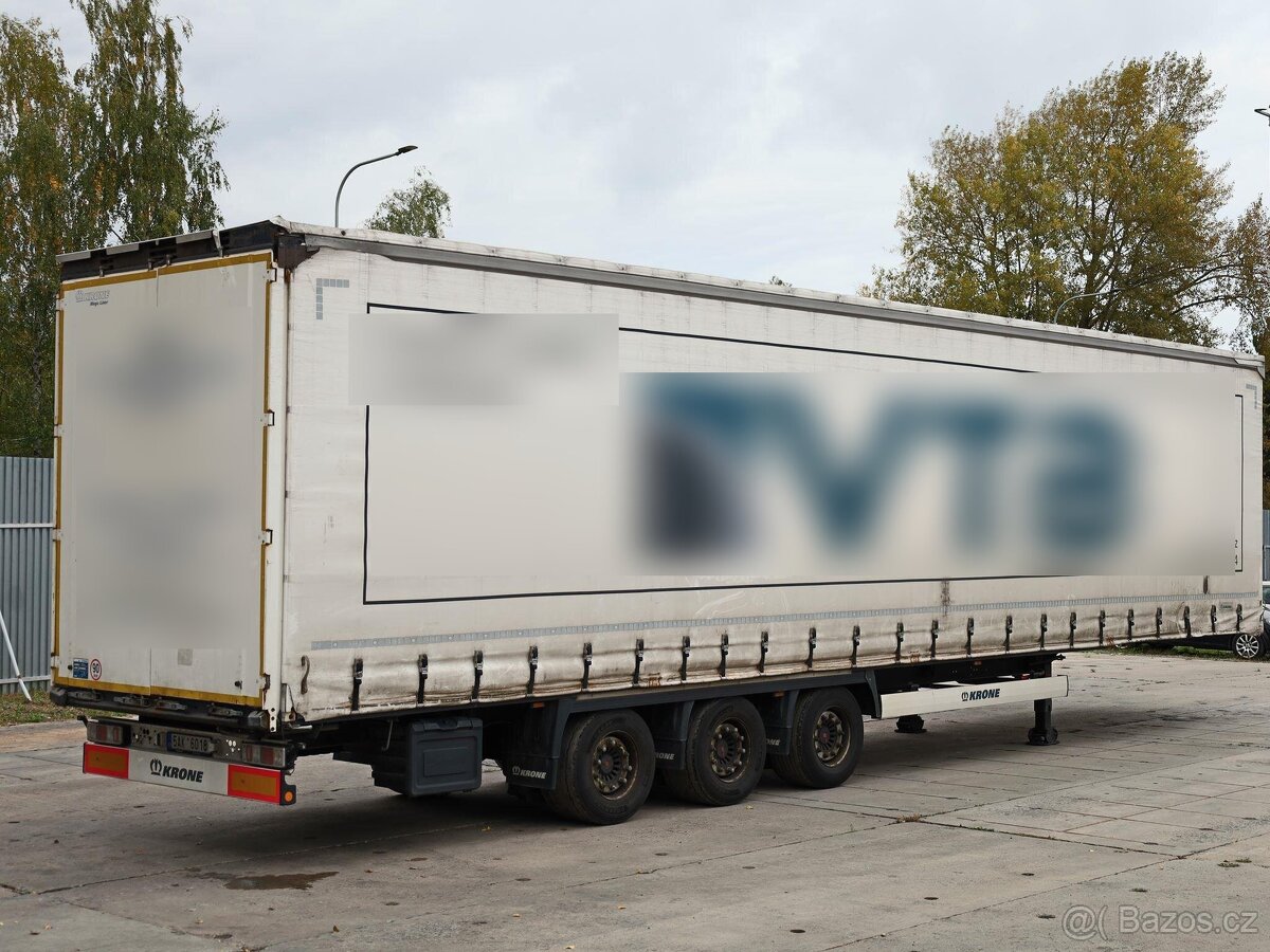 Krone SD, LOW DECK, ZVEDACÍ NÁPRAVA, NÁPRAVY SAF, TŘÍSTRANNÁ - 4
