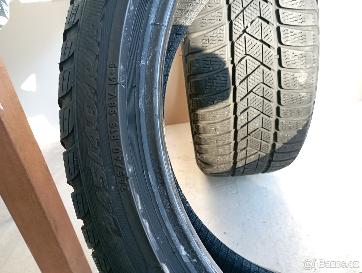 245/40 R19 98V Pirelli Sottozero 3 runflat - 4
