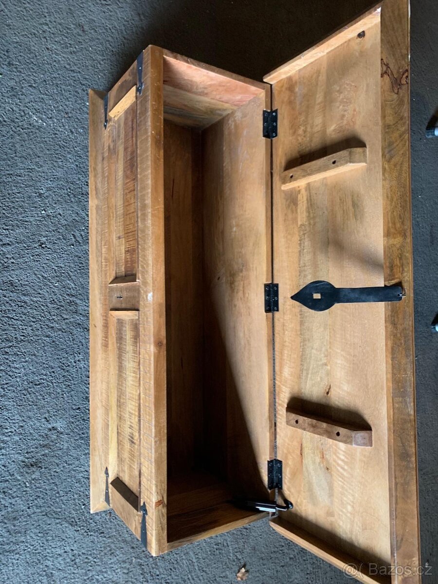 Masivní truhla Vintage CLARKE - 4