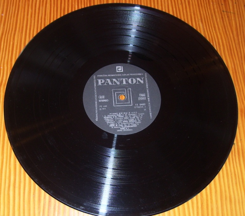 LP deska Zelenáči-Písně větru z hor r.1974/281/ - 4