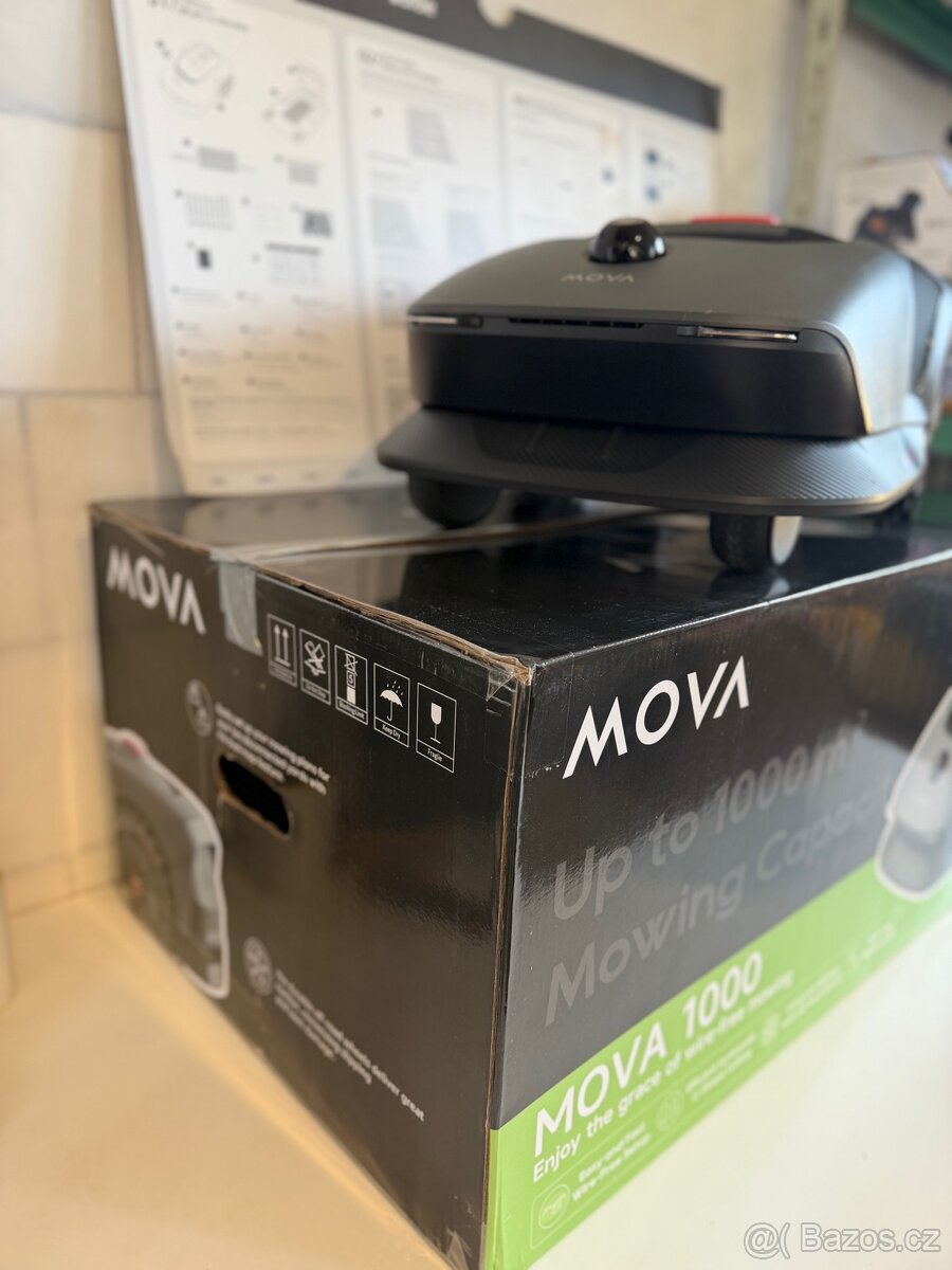 Robotická sekačka MOVA 1000 - 4