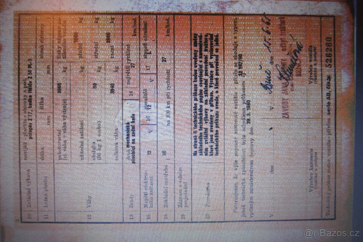 Traktor ZETOR 50 SUPER - 4