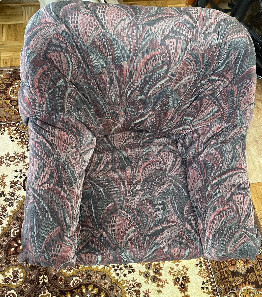 Rozkládací sedací souprava 3+2+1 - 4