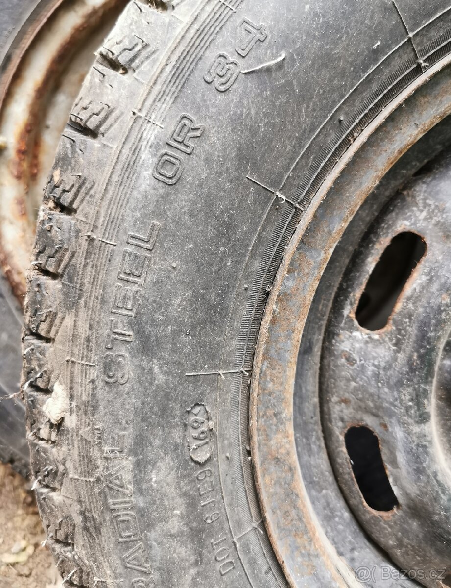 4x kola Škoda 105,120,130 - 4