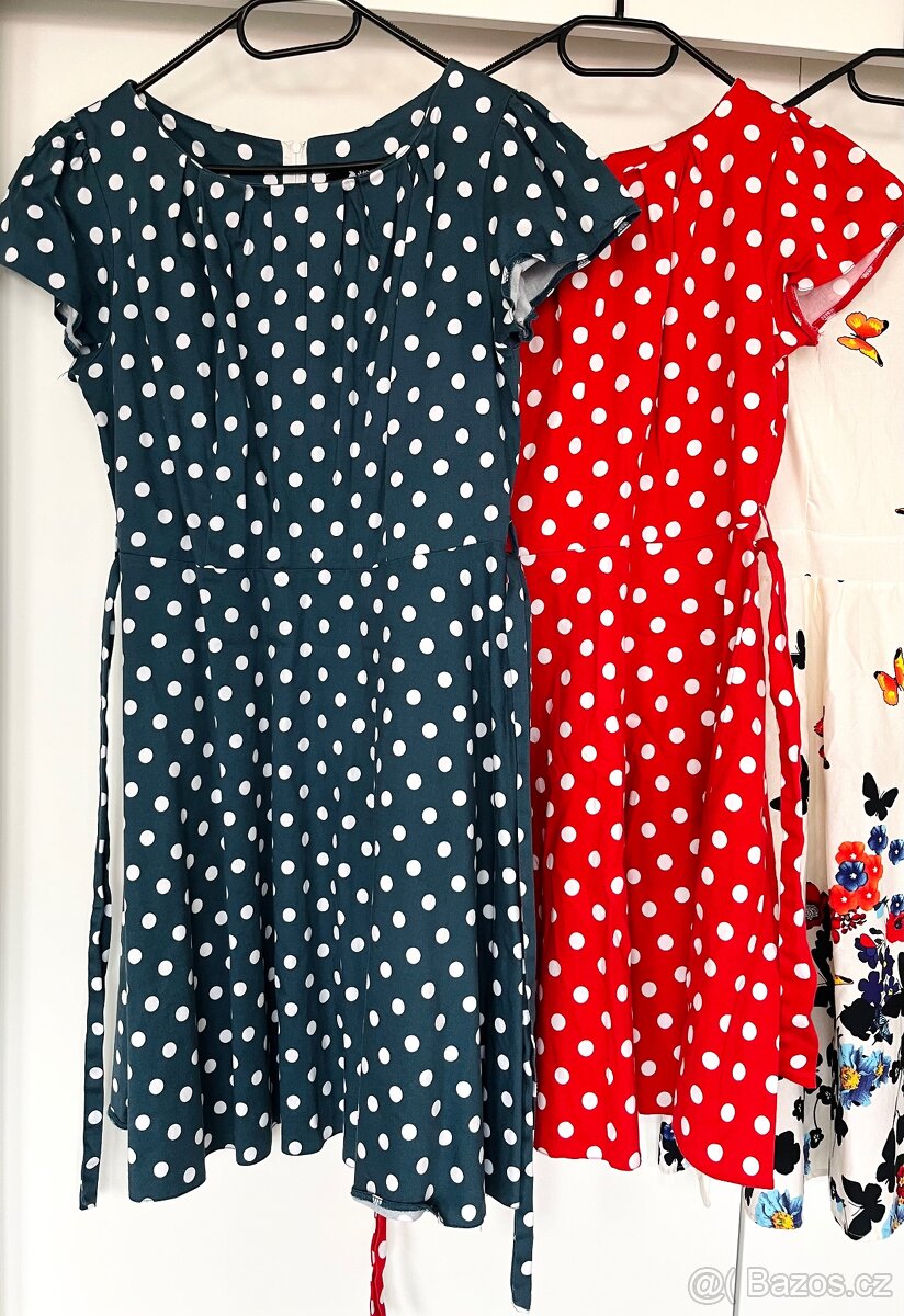 Swing šaty, vel. L, XL, XXL - 4