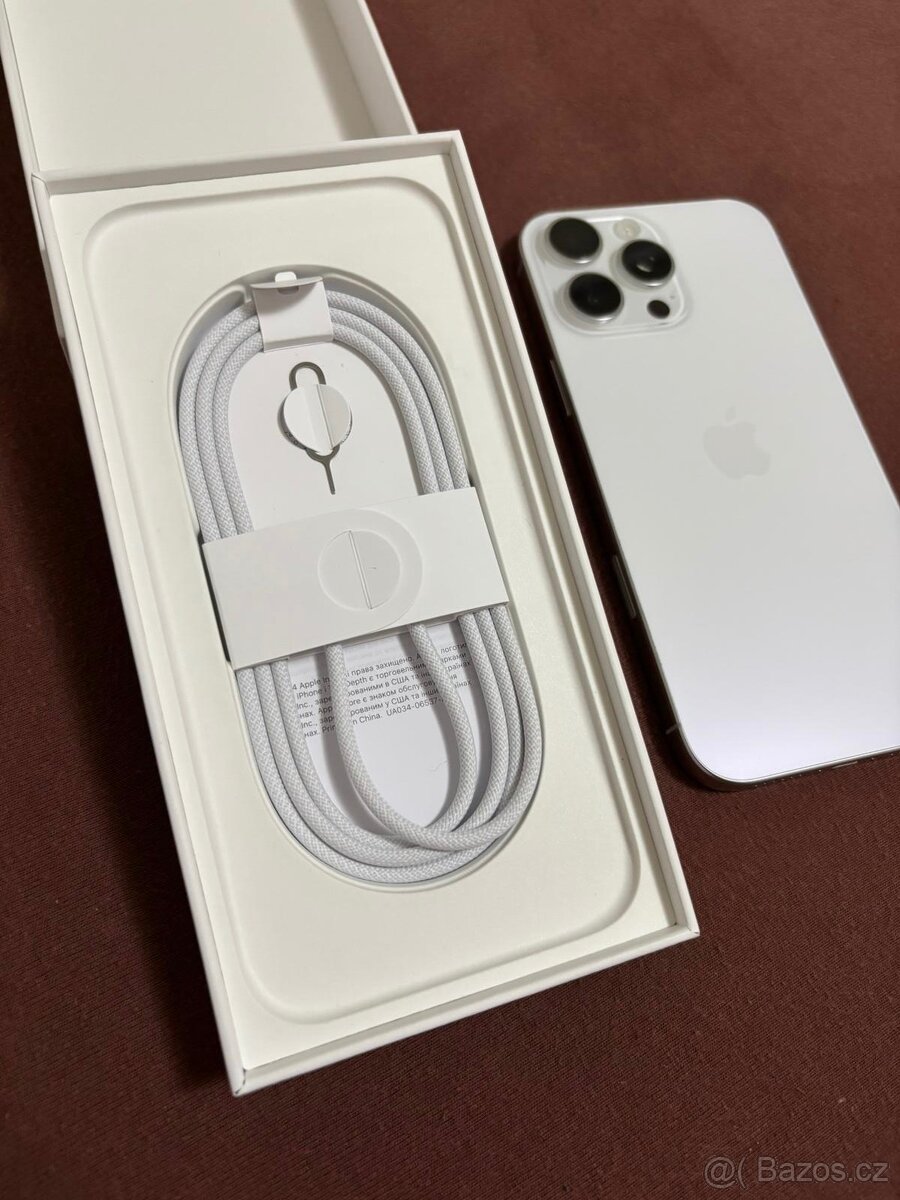 IPhone 16 pro max 512Gb bílý záruka - 4