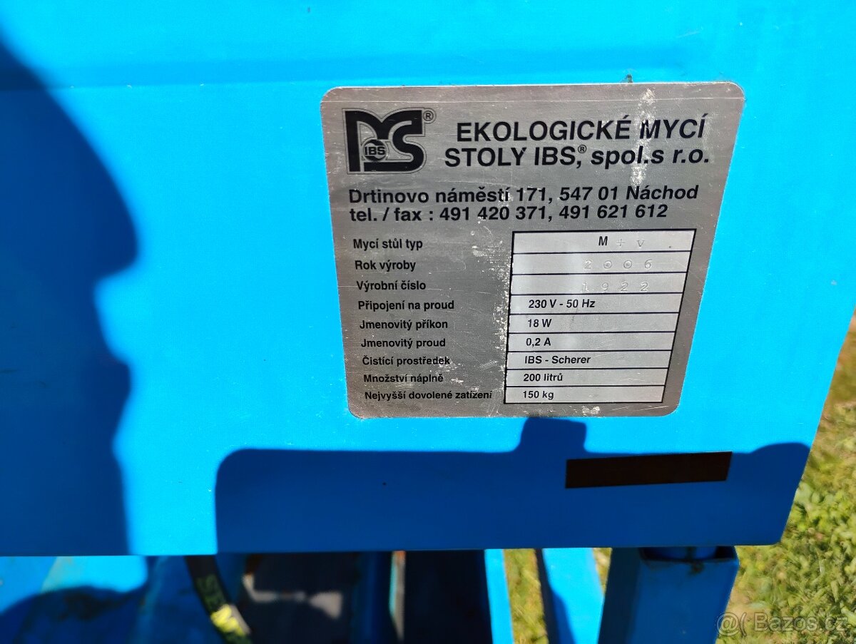 Mycí stul - 4