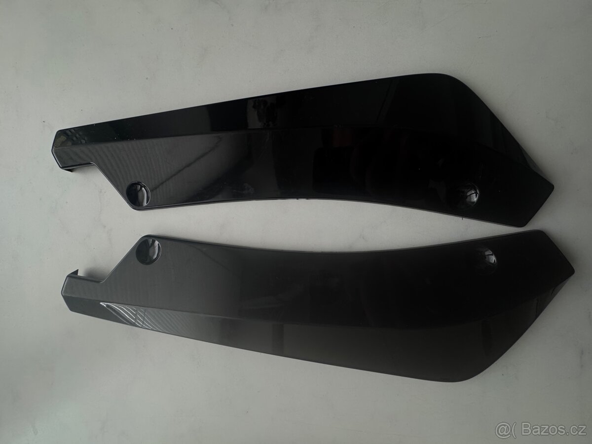 Tuning BMW e60 Spoiler M kryty zrcátek a další - 4