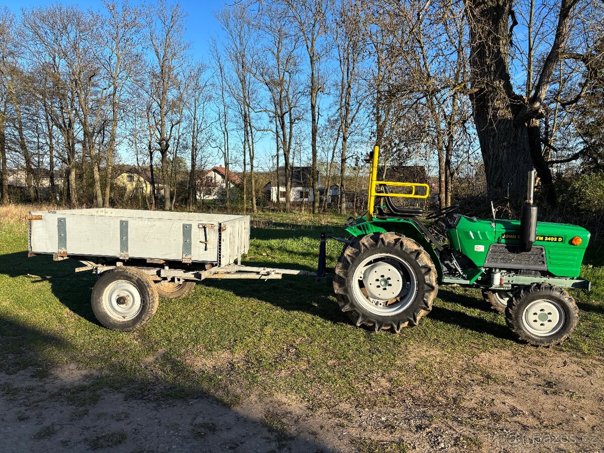 Vlek za traktor, malotraktor 1,5x2m - 4