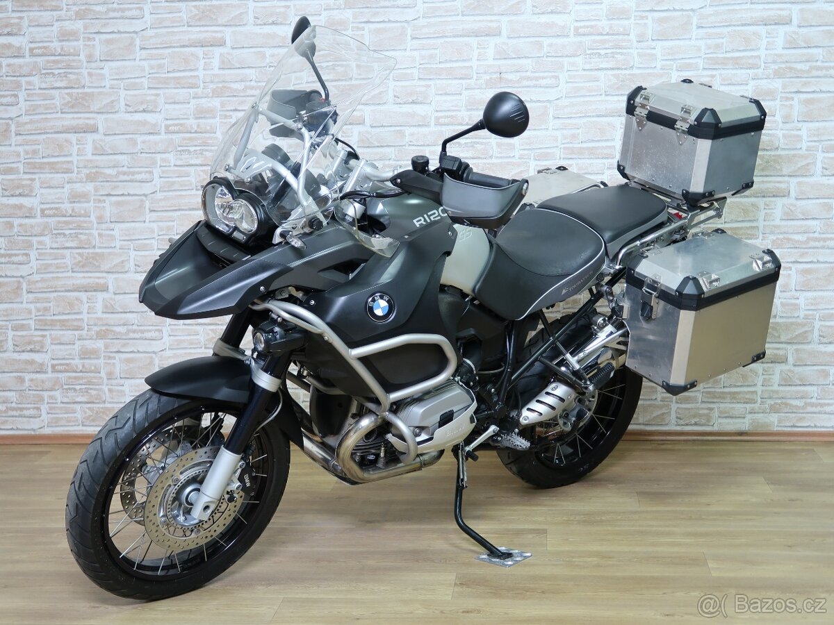BMW R1200GS Adventure pravidelný servis, velmi dobrý stav