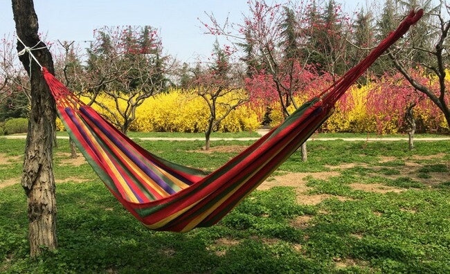 Nová houpací síť 180x80 cm - 4