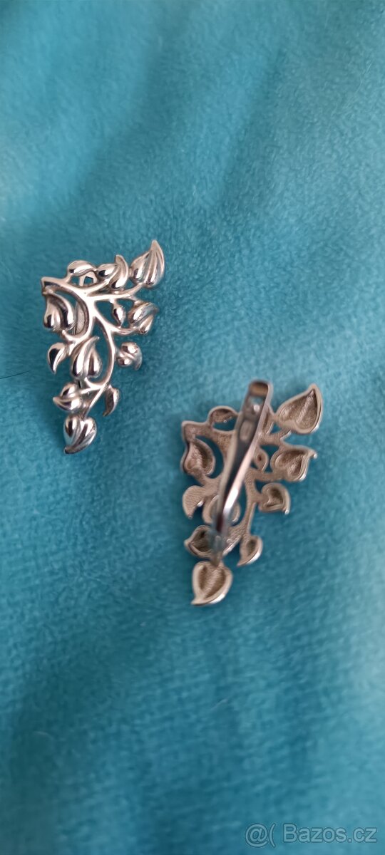 Náušnice stříbro - 4