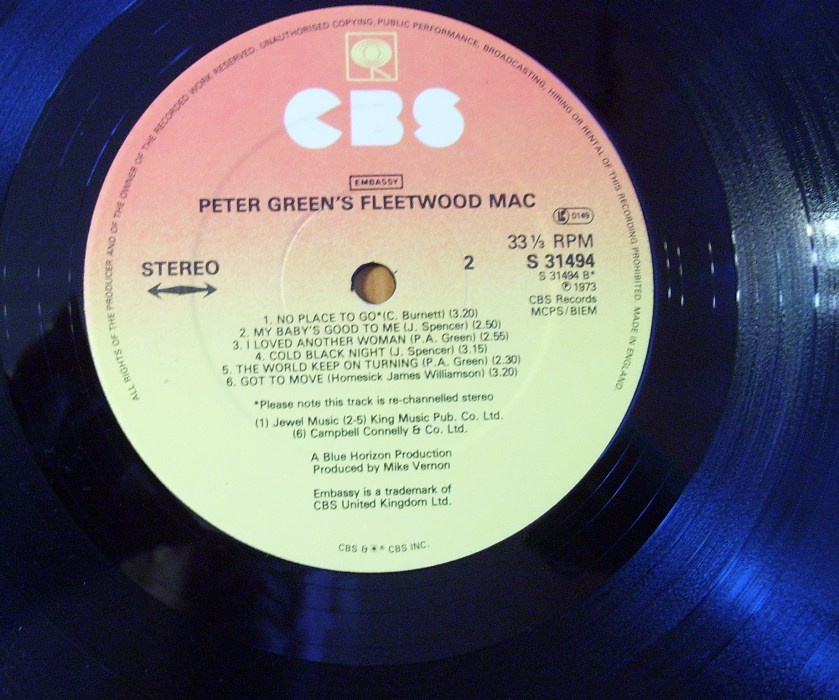 LP deska Peter Green : Fleetwood Mac z r.1973/156/ - 4