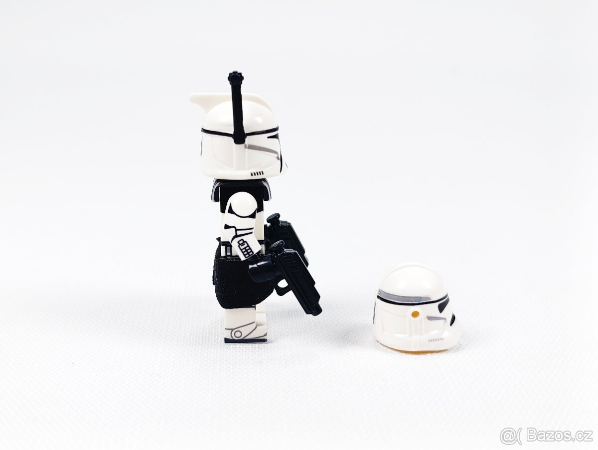 Custom LEGO Star Wars minifigurka Clone Trooper (P1 a P2) - 4