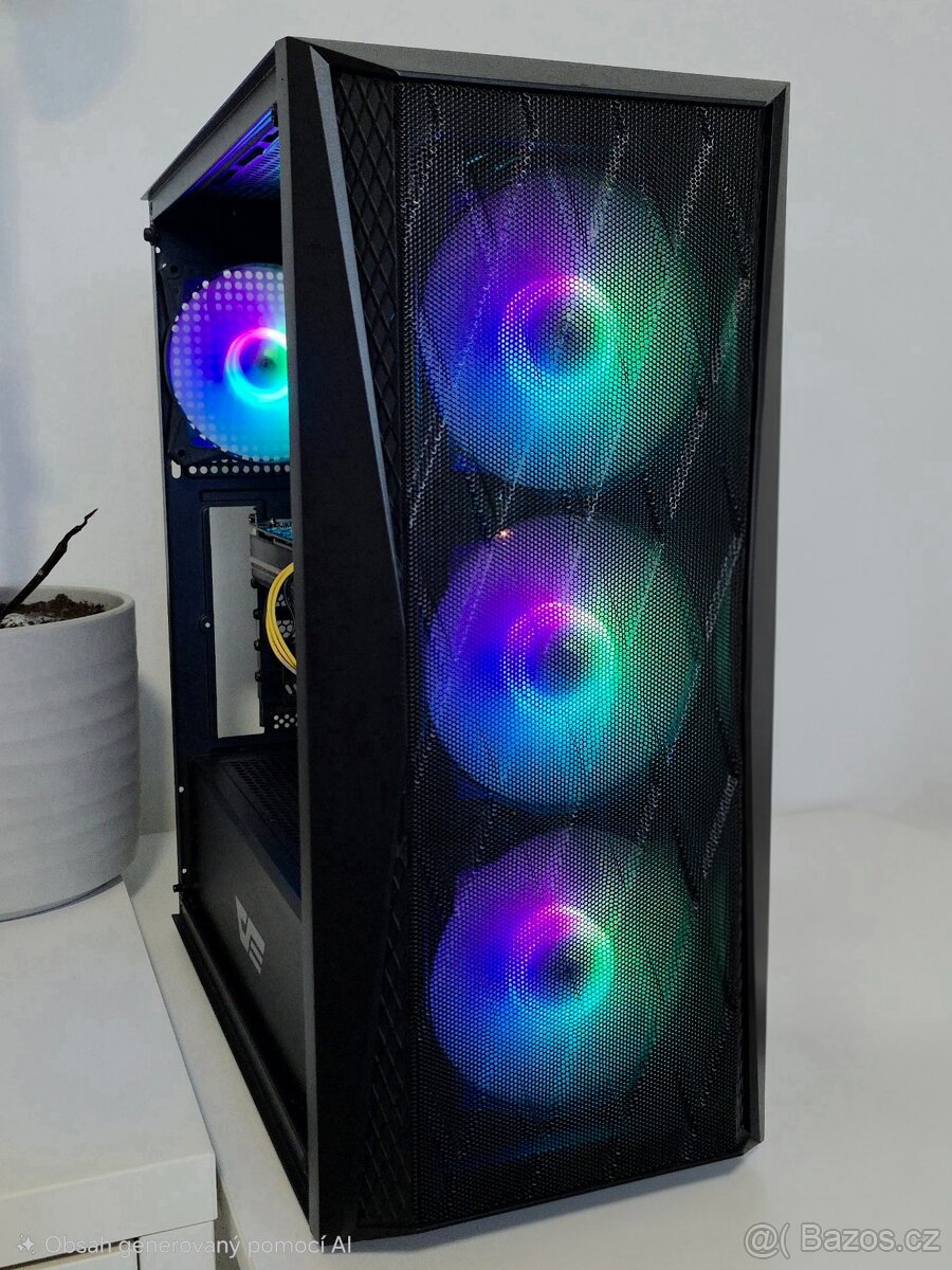 Herní PC, Ryzen 3 2200G, RX 480, 16GB RAM, SSD, WIN11 - 4