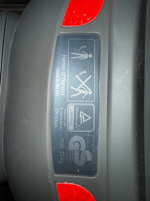 Dětská sedačka na kolo HAMAX BUDDY - 4