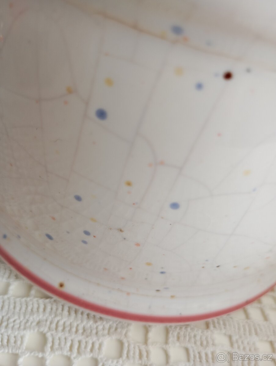 Keramická konvice a mlekovka - 4