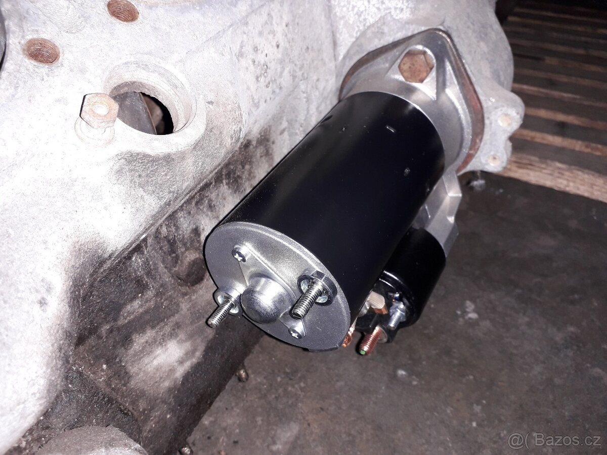 Zástavba starteru s planetovým převodem do vozu Tatra 613 - 4