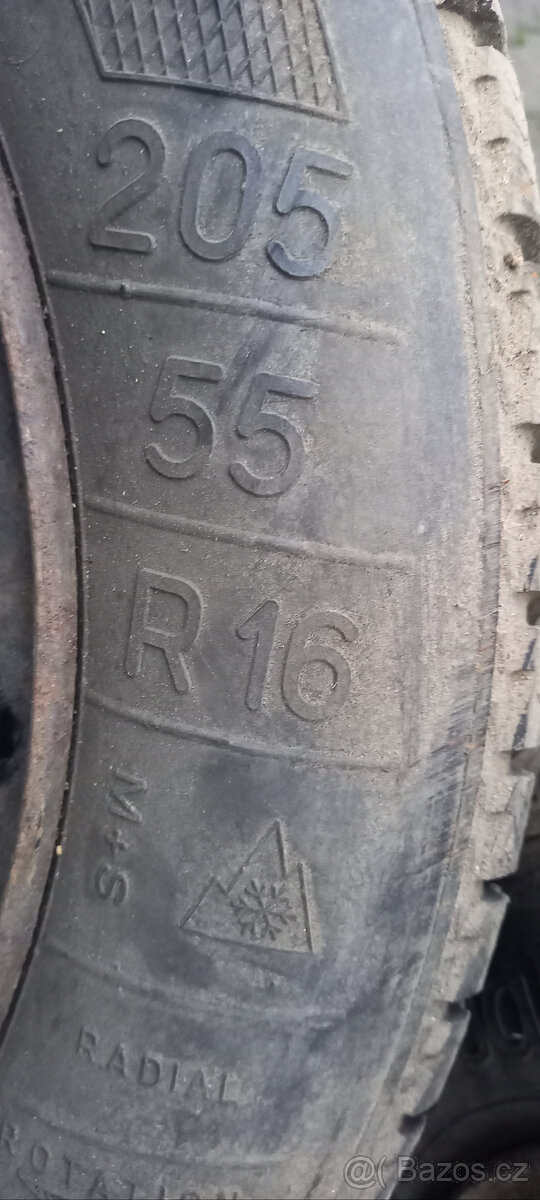 zimní pneumatiky 205/55 R16 - 4