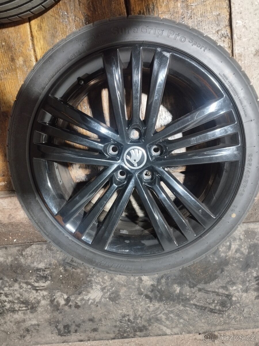 ALU kola Škoda Trinity R18 - 4