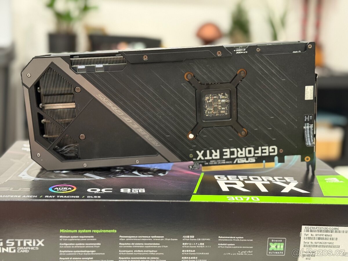 ASUS ROG STRIX GeForce RTX 3070 - 4