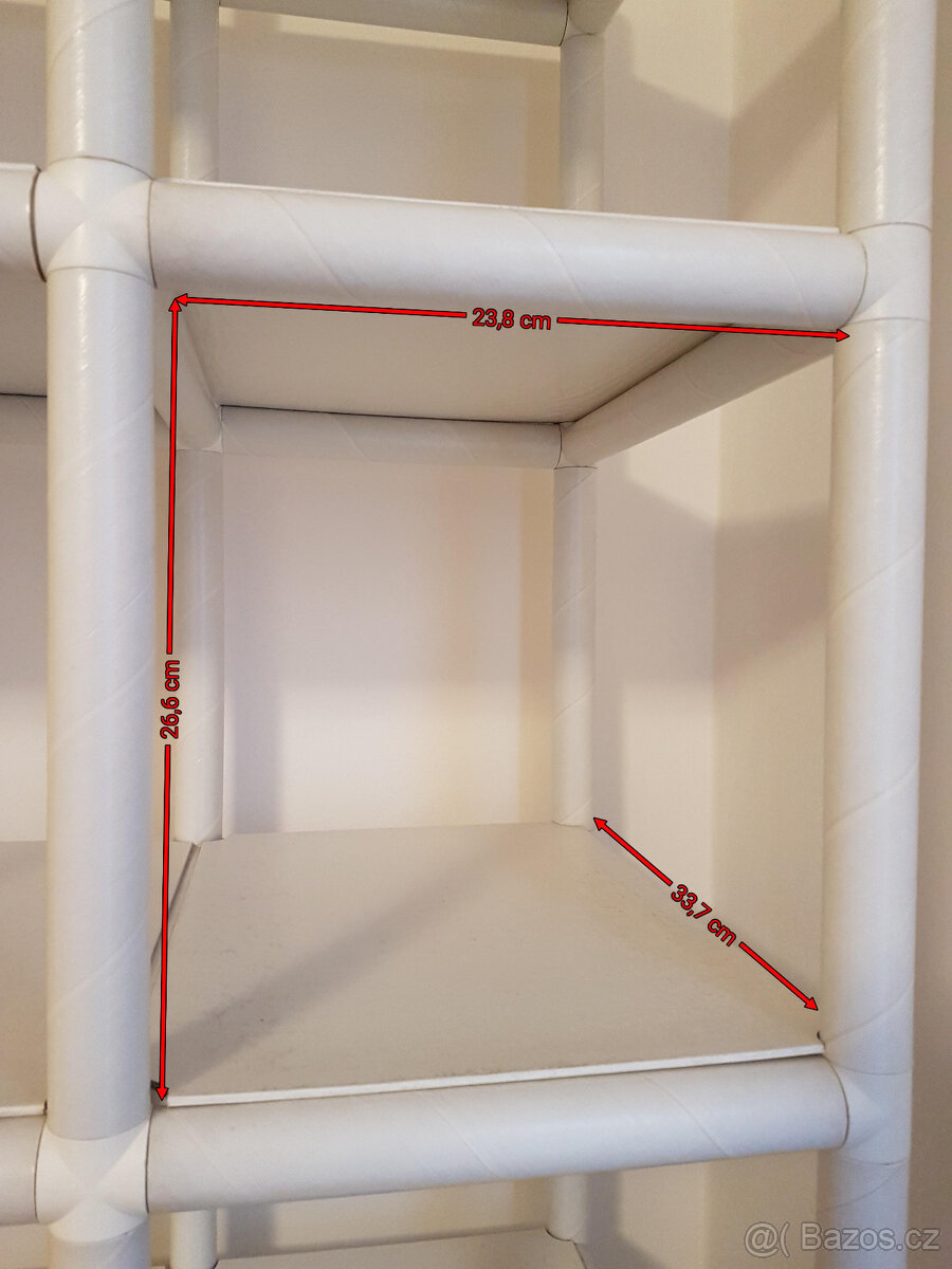 regál trubicový pro 96 krabic - 4