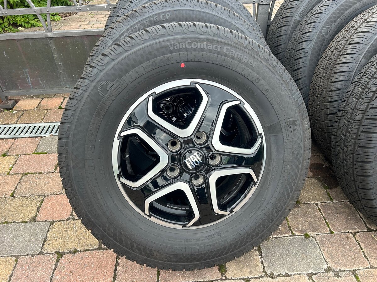 Fiat Ducato kola disky NOVÉ zimní Continental 225/75 r16 - 4
