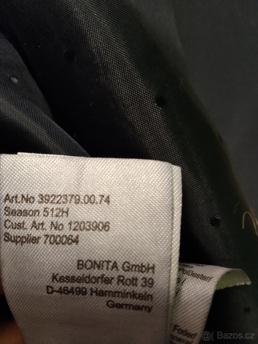 Bonita podzimní dámská modrá bunda.Velikost spíš 46. - 4