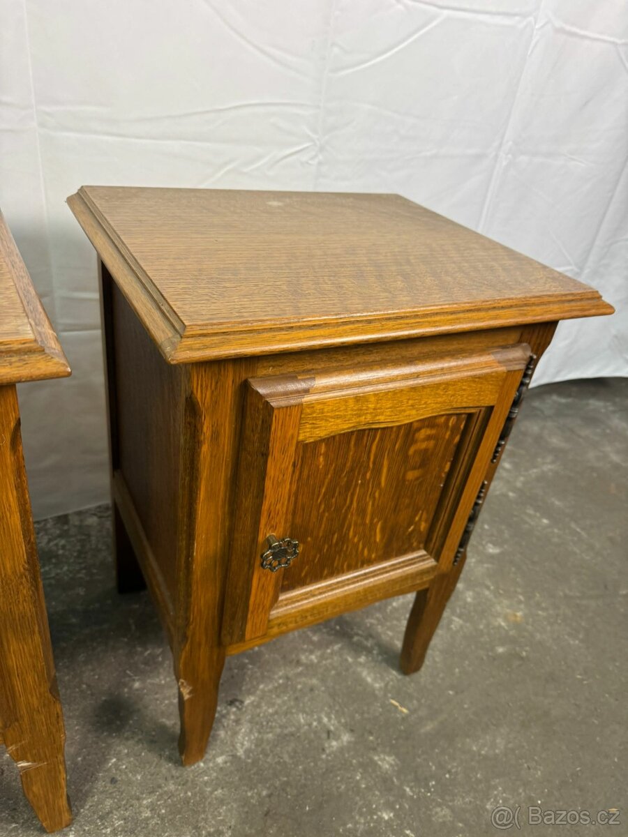 Starožitné noční stolky (137004) - 4