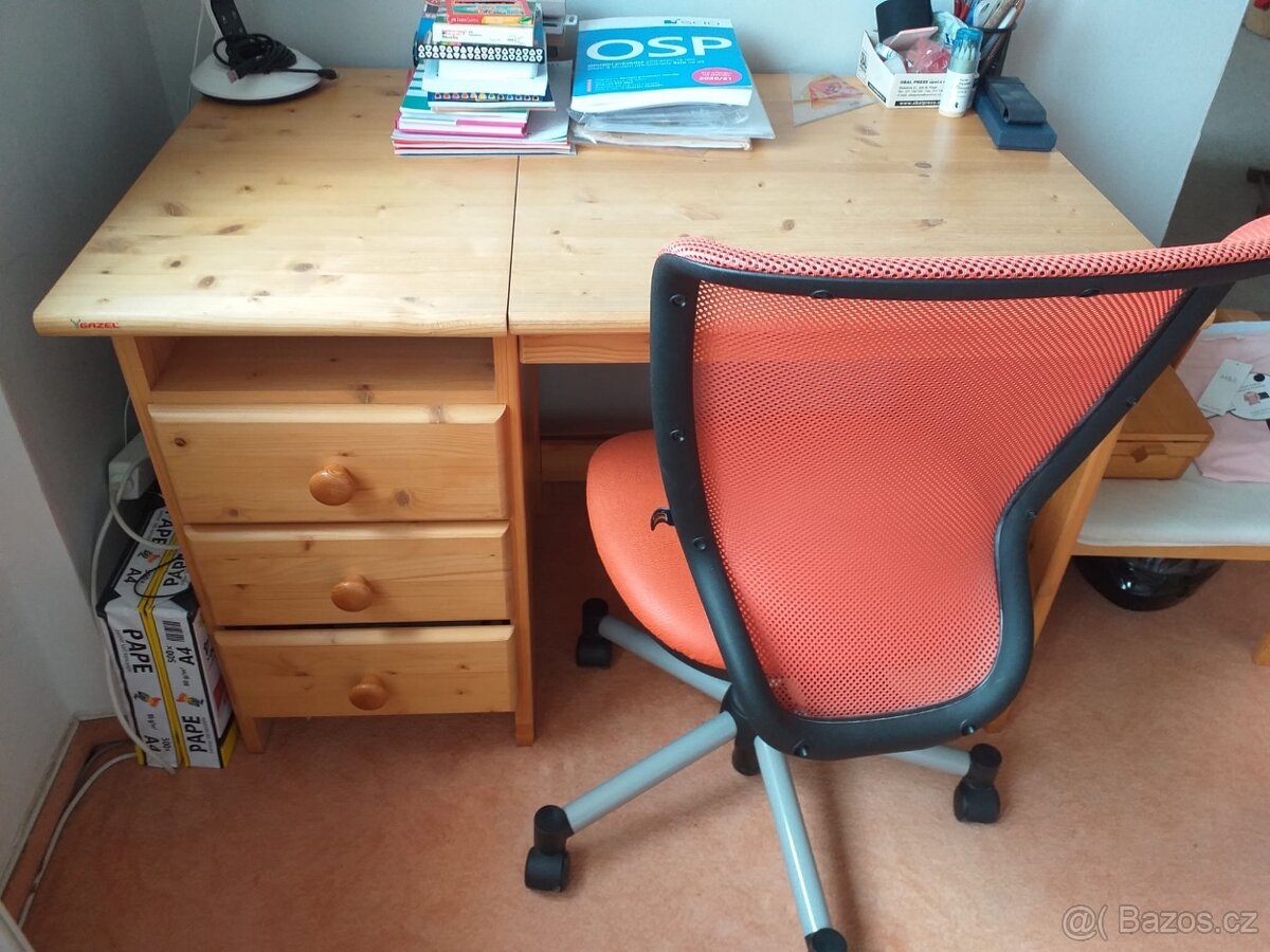 Psací stůl + židle ZDARMA - 4