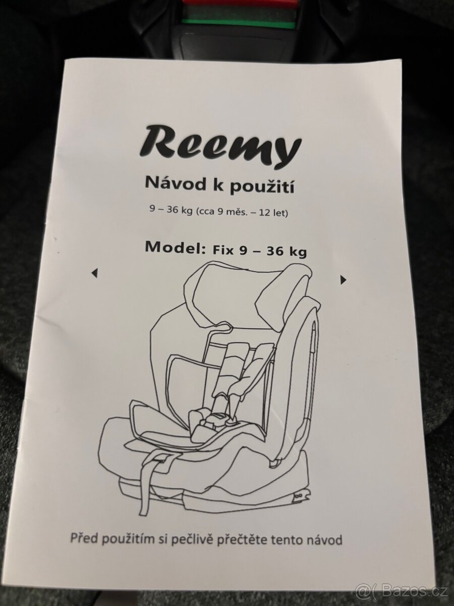 Autosedačka REEMY 9-36kg - 4