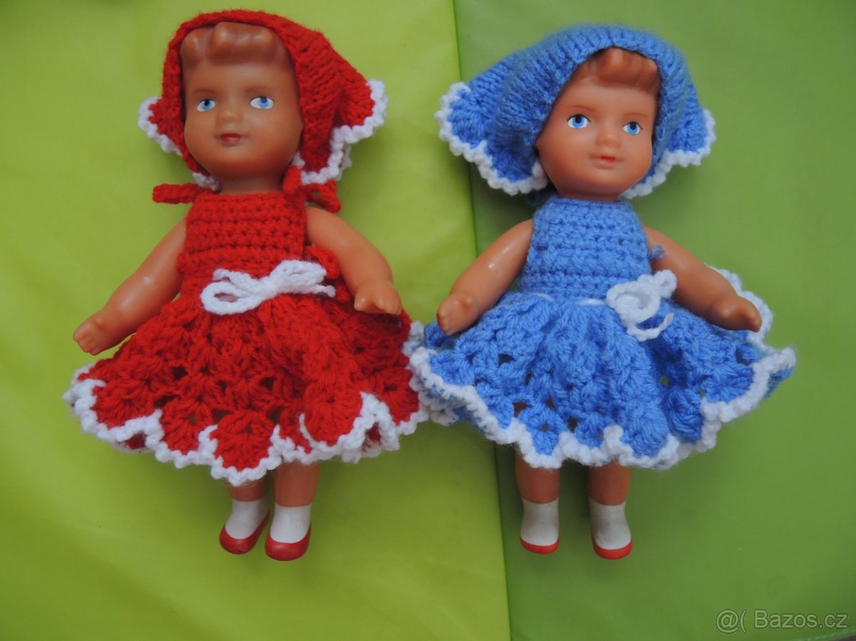 Retro 3 panenky gumotex Pavlínka - 4