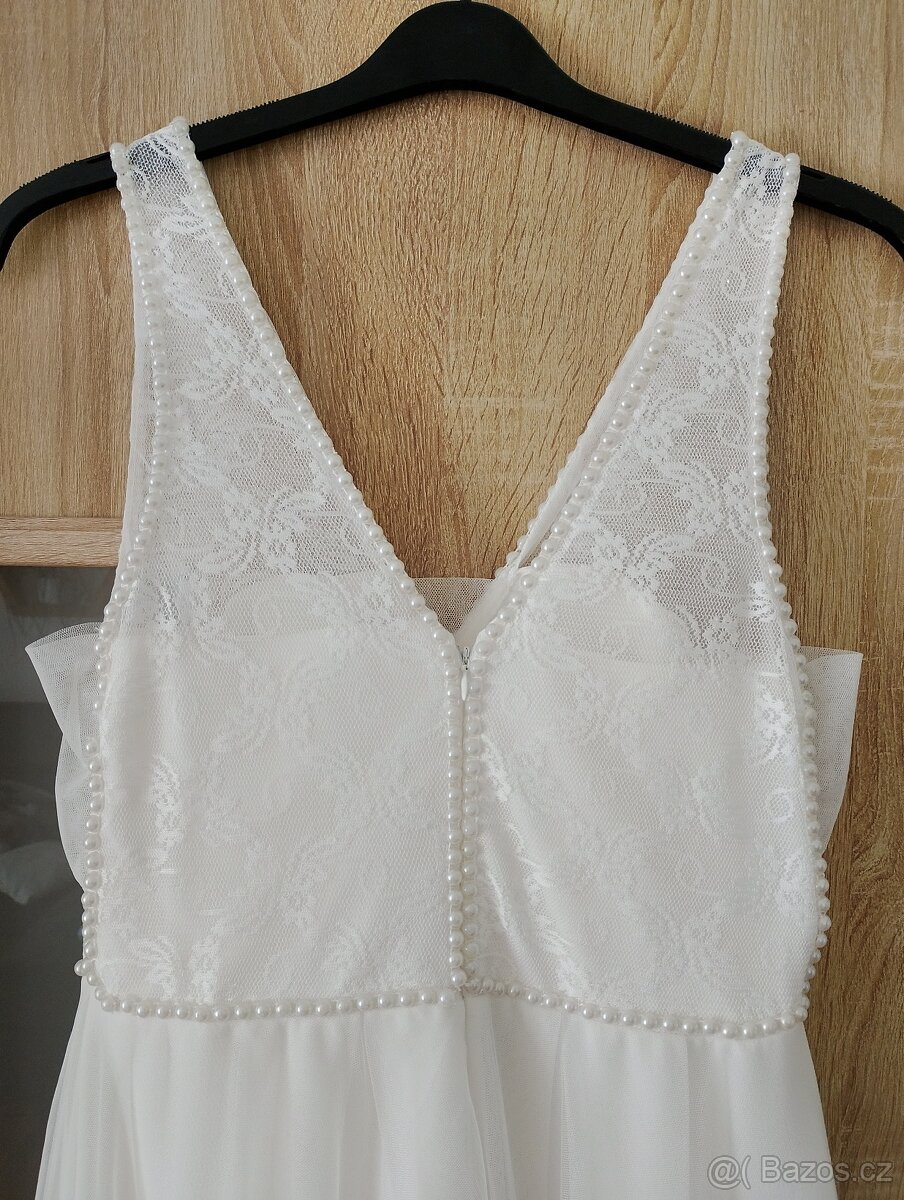 Svatební šaty vel.44 - 4