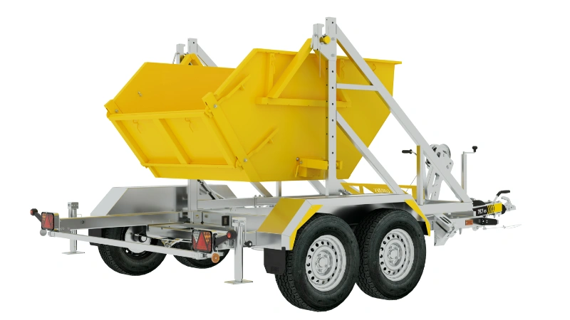 Přívěs na kabelové bubny a cívky - 4