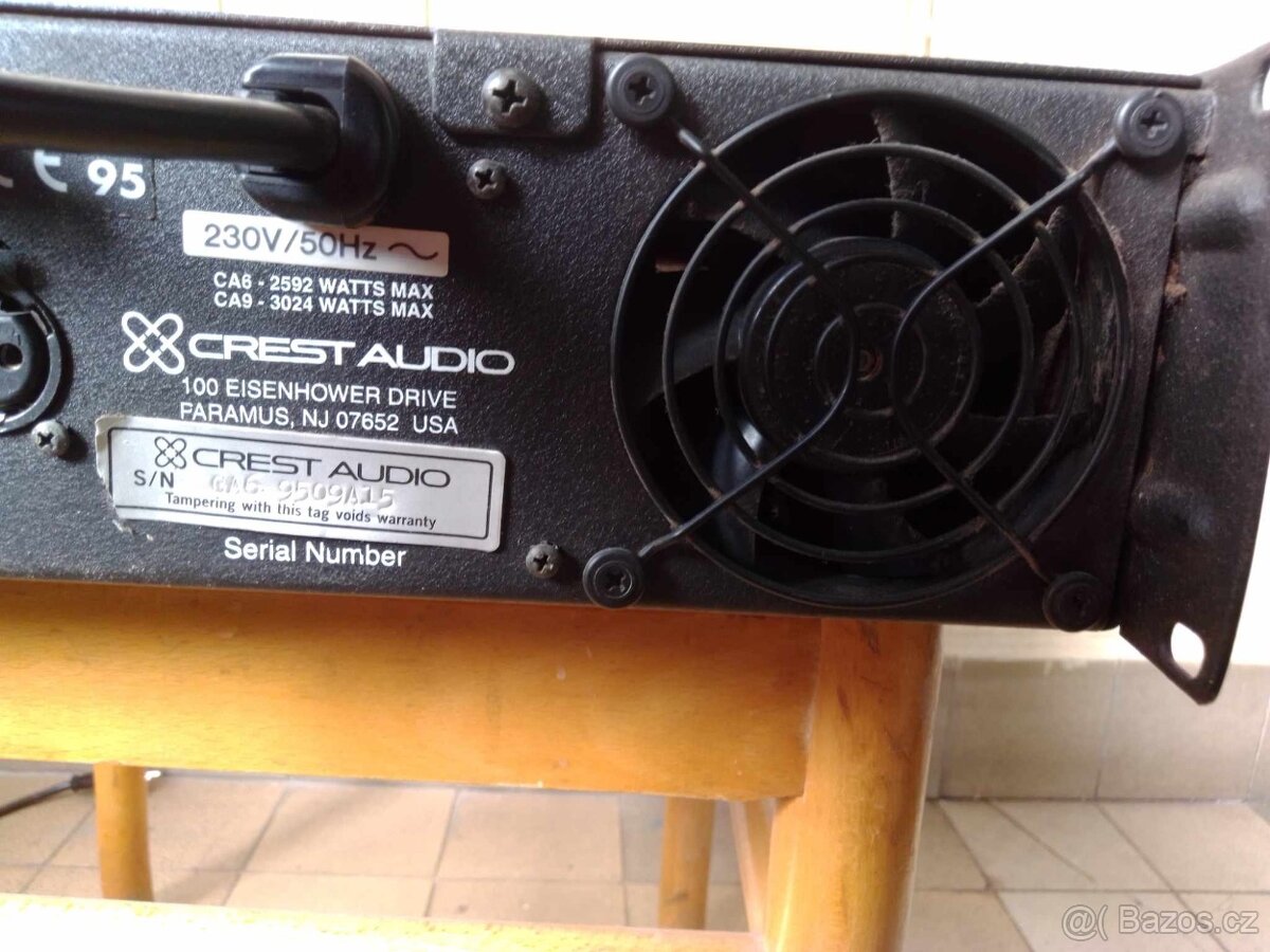 Koncový zesilovač CREST AUDIO CA6 - 4