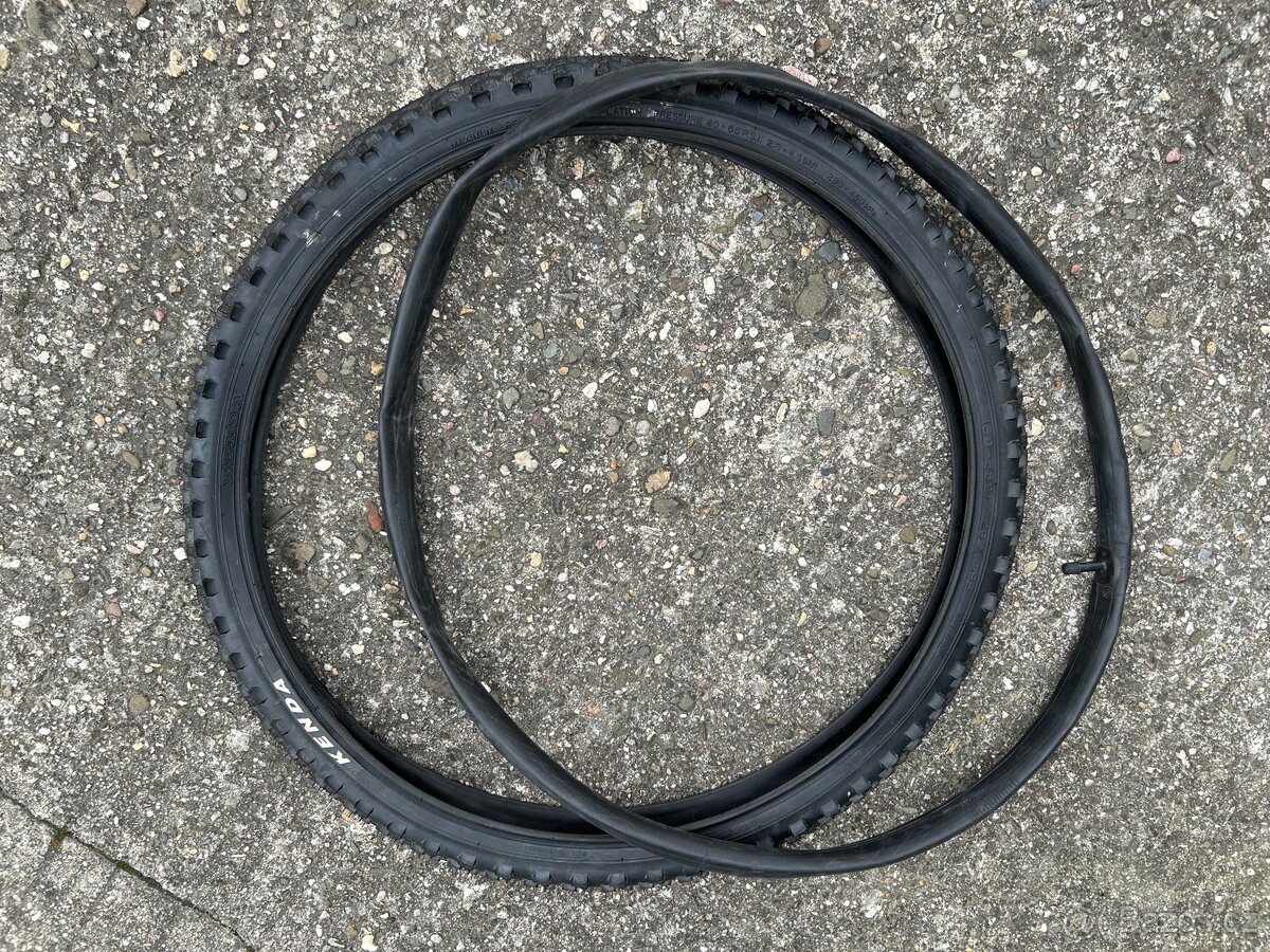 Plášť na kolo 26” Kenda + duše - 4