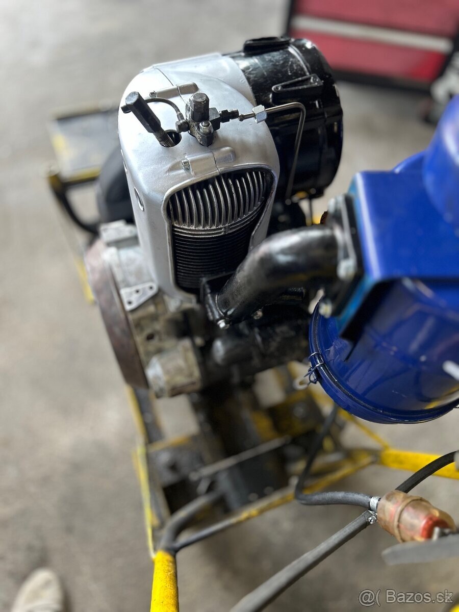 Predám motor slavia 1d90 na malotraktor tz4k14,tk12,tk14,mt8 - 4